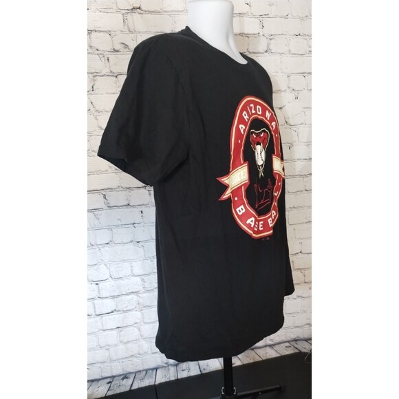 Arizona Diamondbacks - Fanatics T-Shirt Black and Red Large - Picture 4 of 7